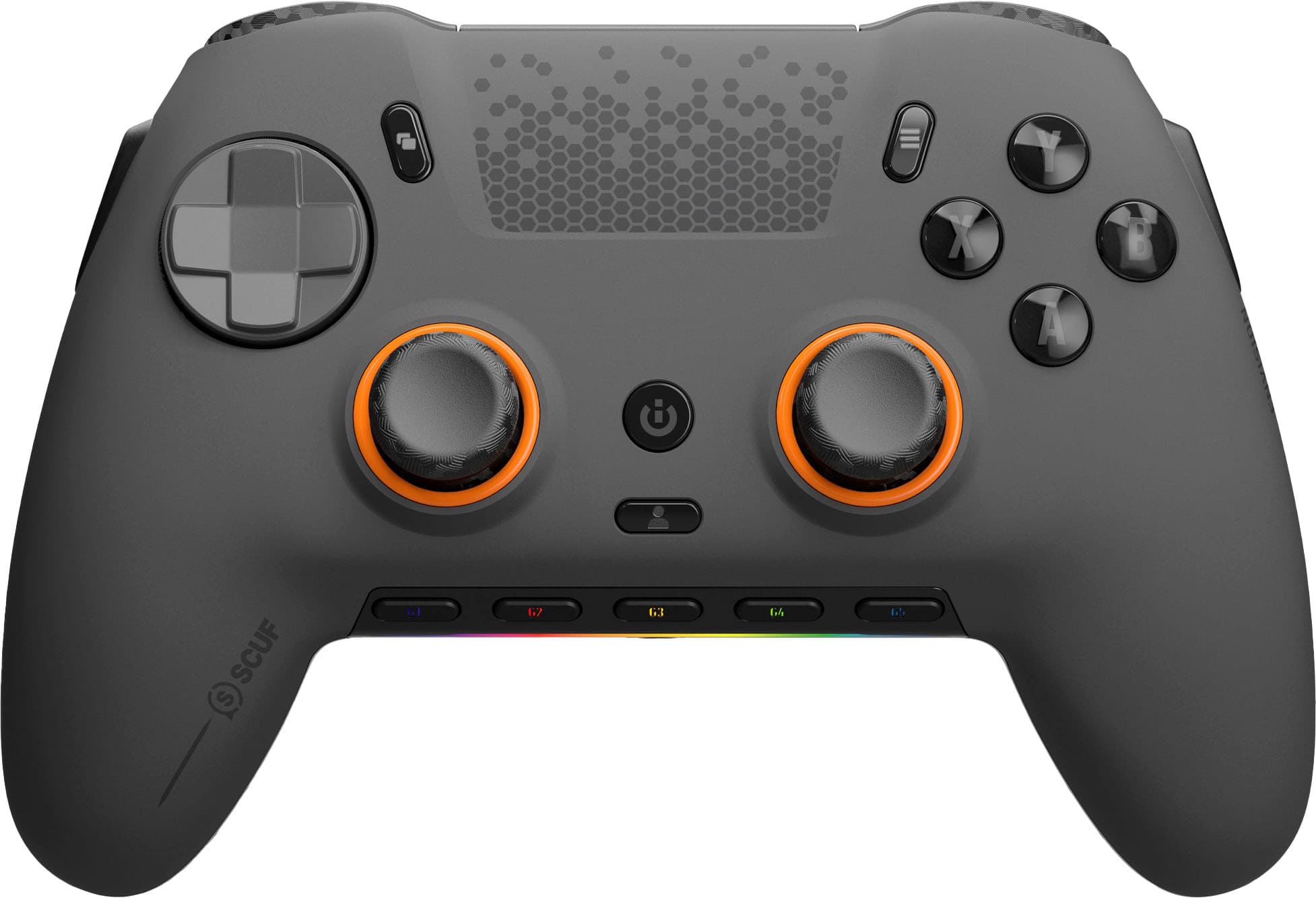 SCUF - Controle para video game sem fio ENVISION PRO para PC - Cinza Aço-601-178-03-102-NA