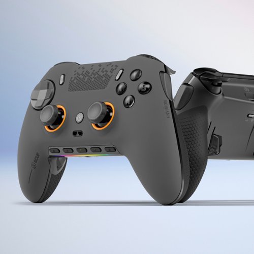 SCUF - Controle para video game sem fio ENVISION PRO para PC - Cinza Aço-601-178-03-102-NA