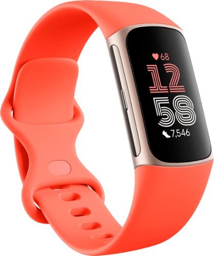 Fitbit - Rastreador avançado de fitness e saúde Charge 6 - Coral-GA05184-NA