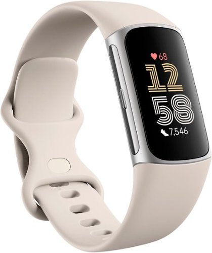Fitbit - Rastreador Avançado de Fitness e Saúde Charge 6 - Porcelana-GA05185-NA
