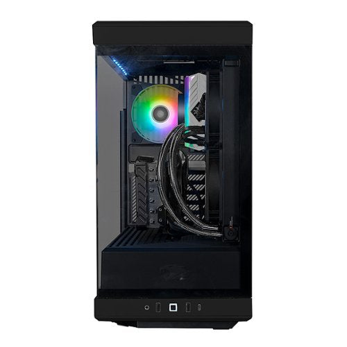 CyberPowerPC - Gamer Master Gaming Desktop - AMD Ryzen 7 7700 - 32 GB de memória - AMD Radeon RX 7700 XT - SSD de 2 TB - Preto-GMA9380CPG