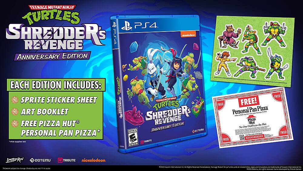 Jogo Teenage Mutant Ninja Turtles: Shredder’s Revenge Anniversary Edition - PlayStation 4 All Video Games
