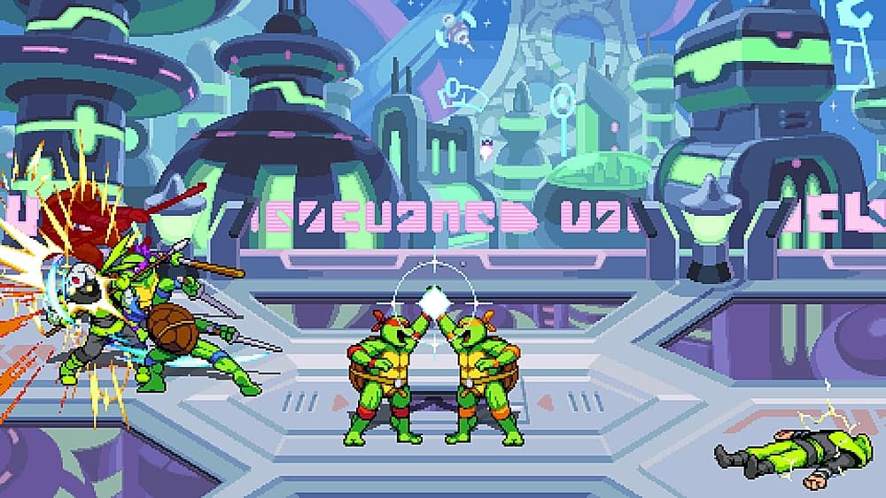 Jogo Teenage Mutant Ninja Turtles: Shredder’s Revenge Anniversary Edition - PlayStation 4 All Video Games