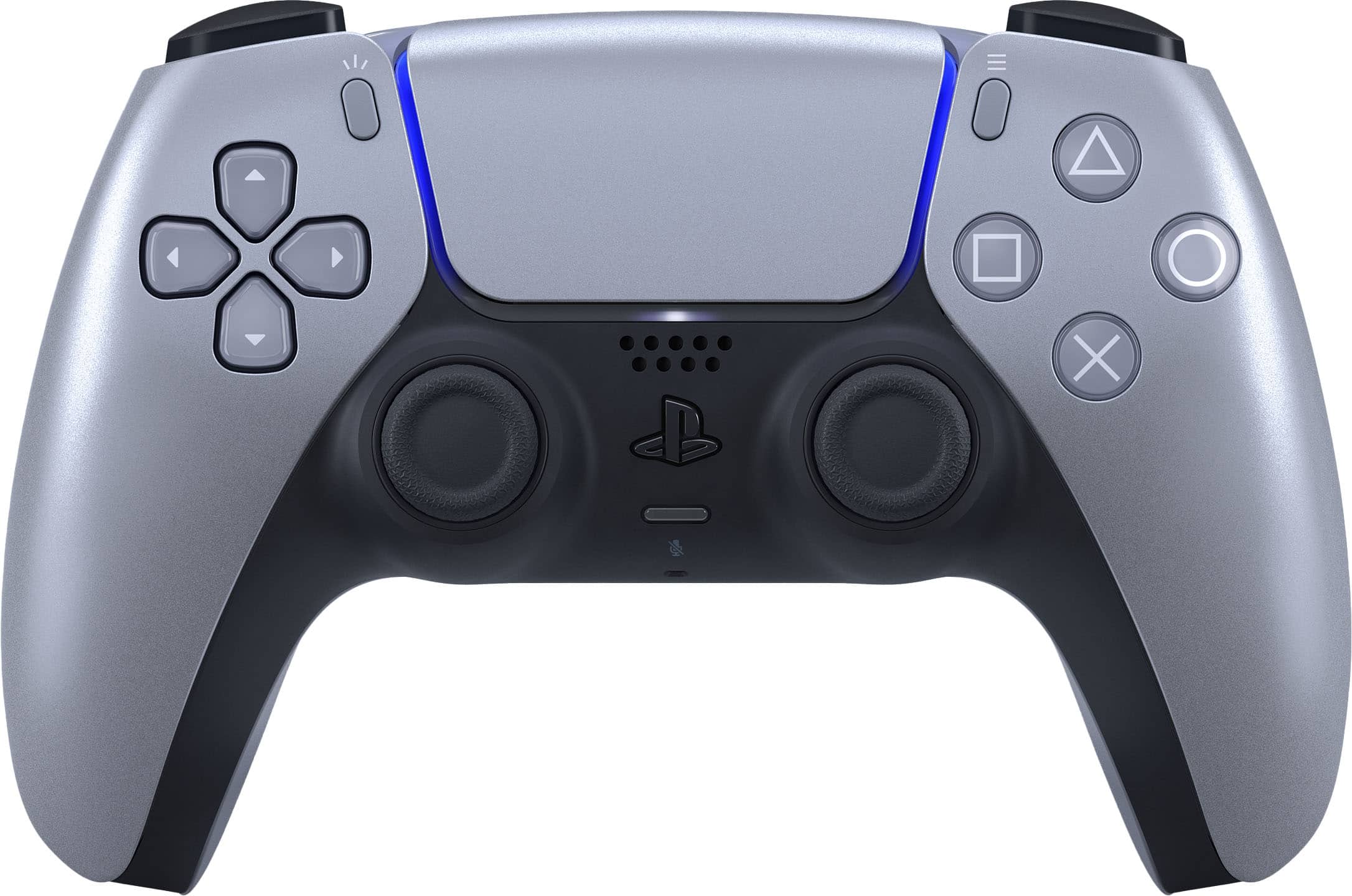 Sony - PlayStation 5 - Controle sem fio para para vídeo gameDualSense - Prata esterlina-1000039941