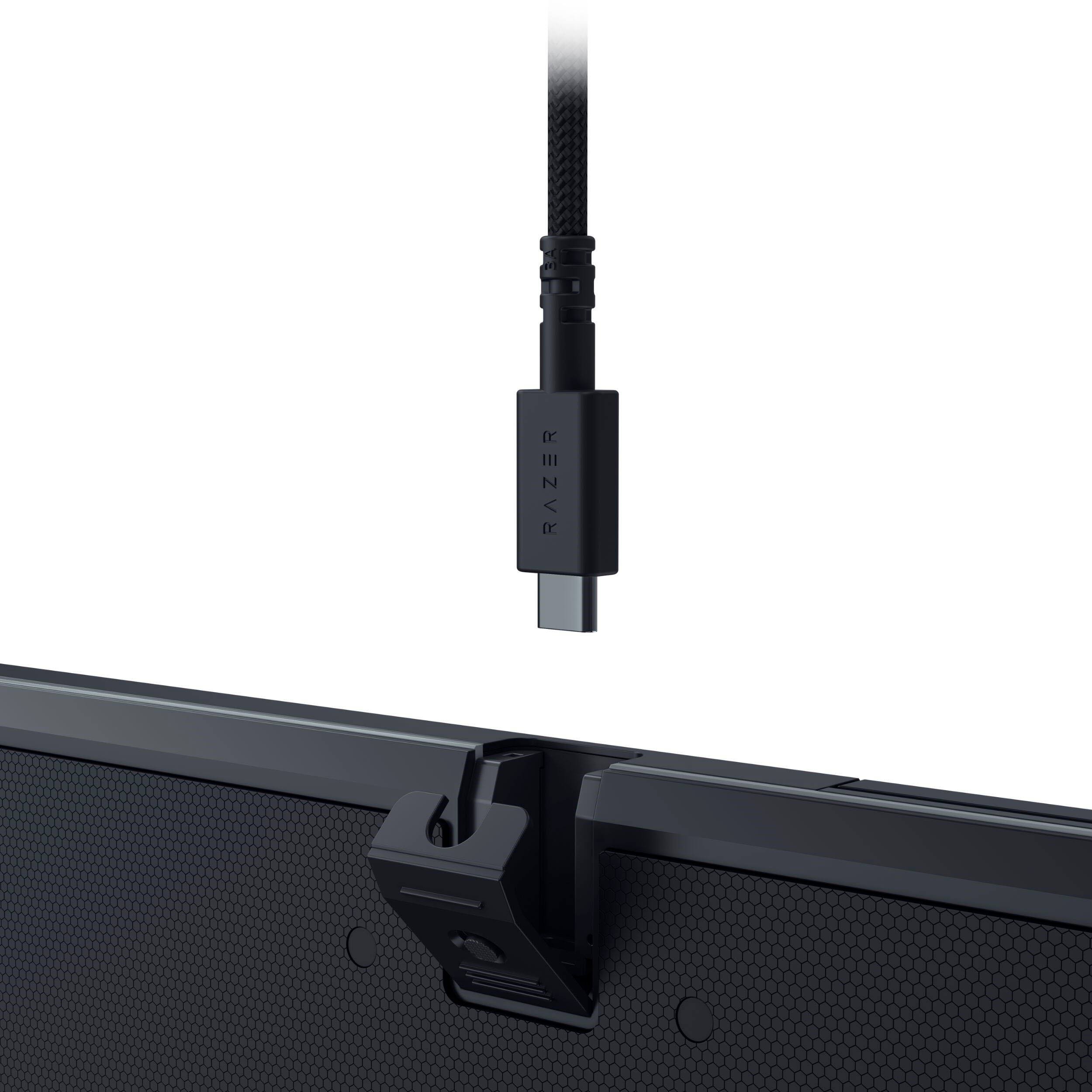 Razer - Controle Bluetooth de viode game de arcade óptico Kitsune com todos os botões para PS5 e PC - Black-RZ06-05020100-R3U1