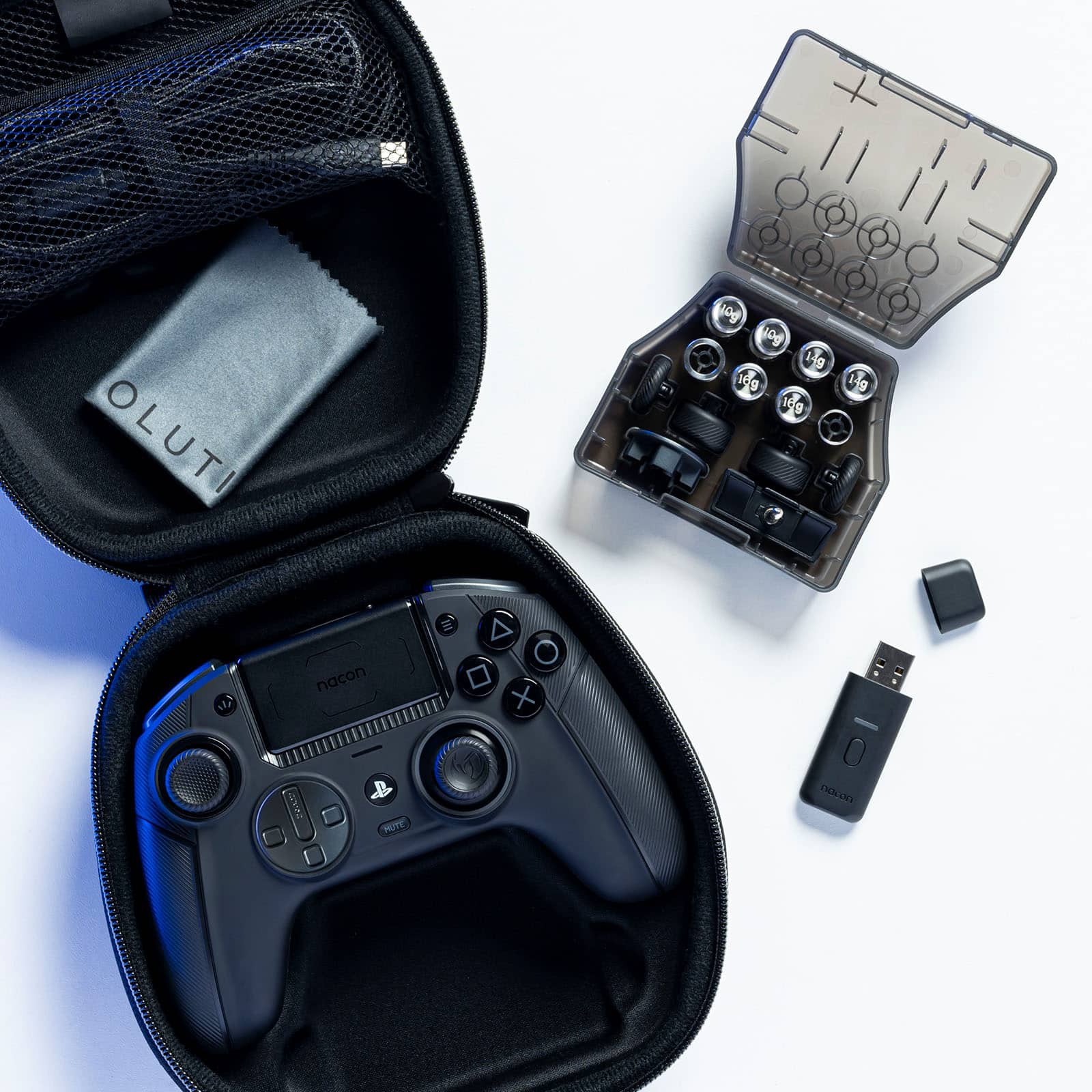 Nacon - Controle sem fio para para vídeo gameRevolution 5 Pro para PS5, PS4 e PC - Preto-50-1724-01