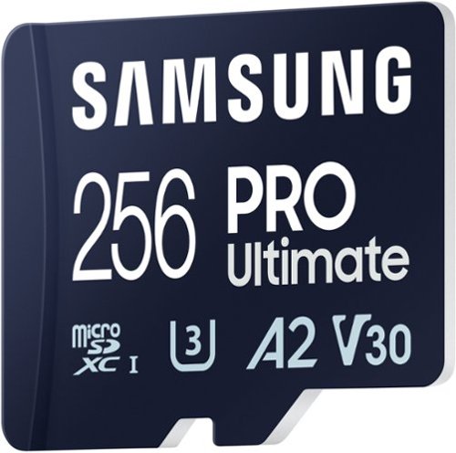 Samsung - Pro Ultimate e adaptador de cartão de memória microSDXC de 256 GB-MB-MY256SA/AM