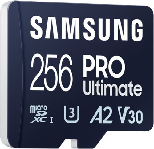 Samsung - Pro Ultimate e adaptador de cartão de memória microSDXC de 256 GB-MB-MY256SA/AM