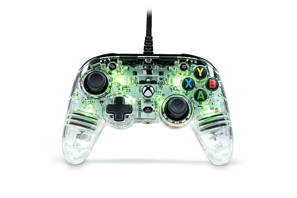 Nacon - Controle com fio para video game Colorlight de edição limitada para Xbox One, Xbox X | S, PC - Multi-50-1664-01