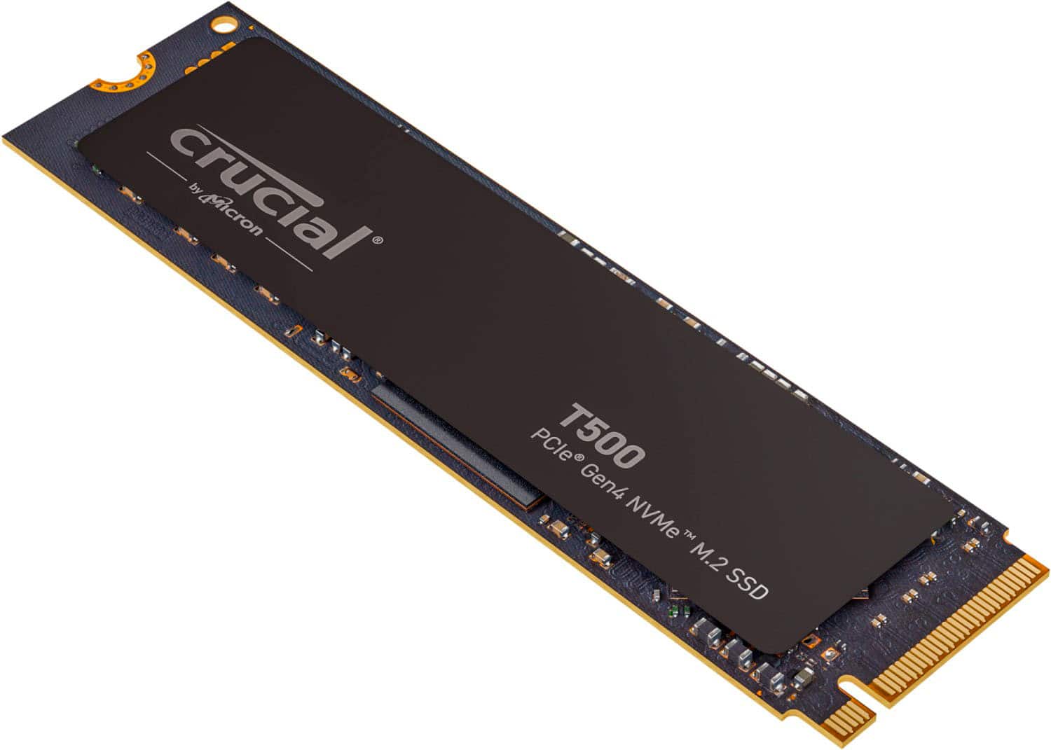 Crucial - SSD interno T500 de 2 TB PCIe Gen 4x4 NVMe M.2-CT2000T500SSD8