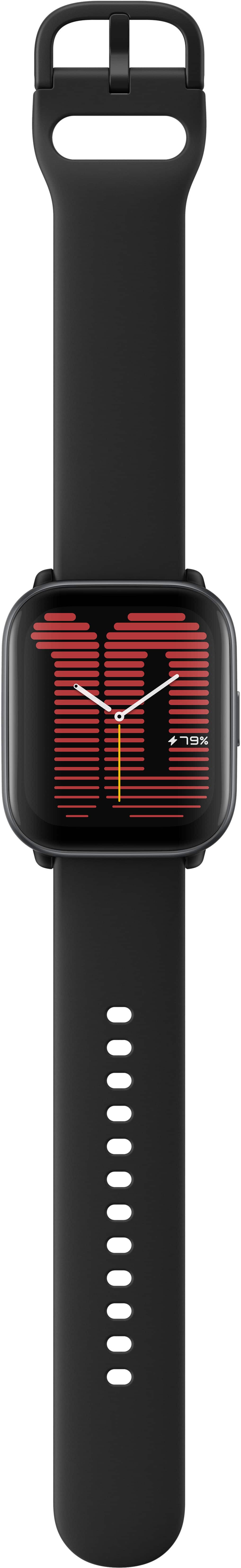 Amazfit - Smartwatch ativo em liga de alumínio de 35,9 mm - Preto-W2211US4N