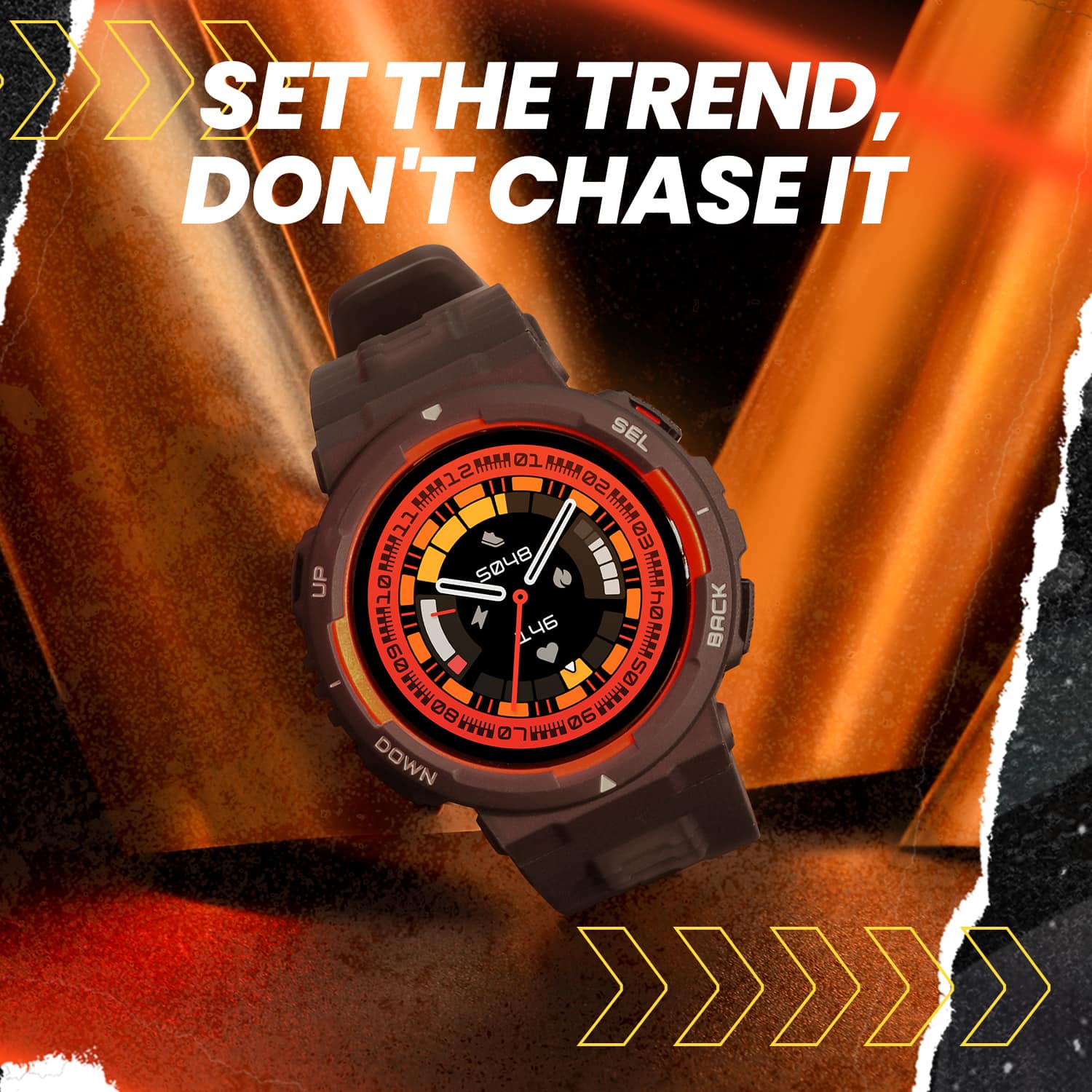 Amazfit Active Edge Smartwatch 46,62mm Plástico Policarbonato Duplo - Cinza-W2212US6N