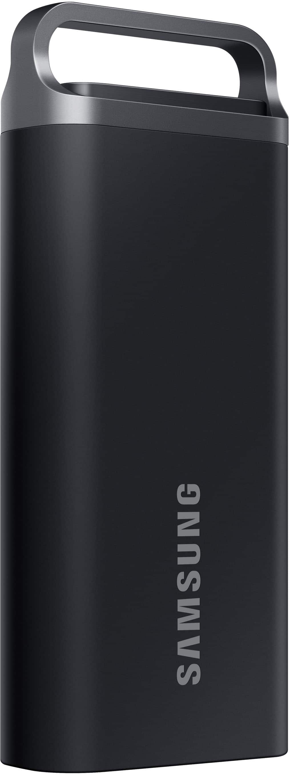 Samsung - SSD portátil T5 EVO 4 TB, até 460 MB/s, USB 3.2 Gen 1 - Black-MU-PH4T0S/AM