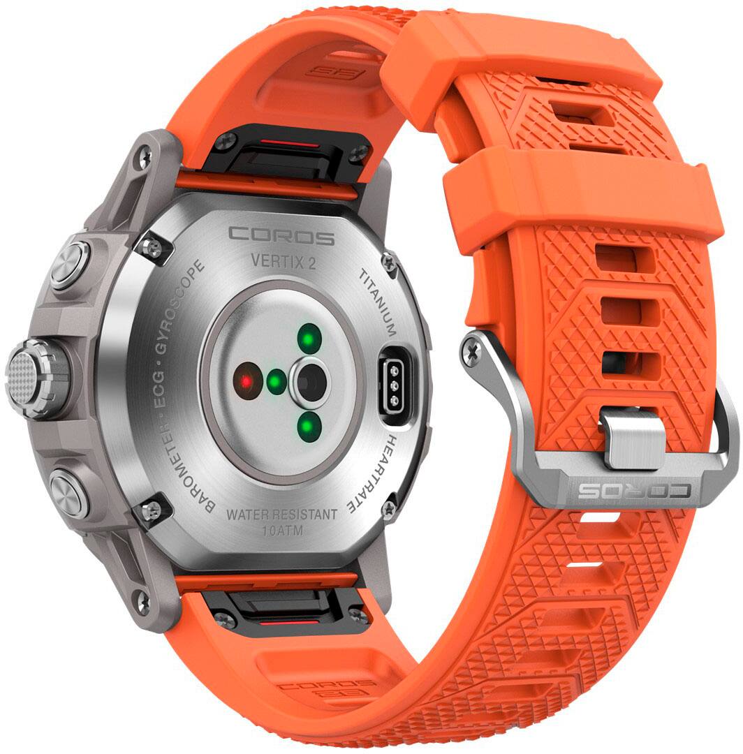 COROS - Relógio de aventura GPS VERTIX 2 - Prata-WVTX2-SVR