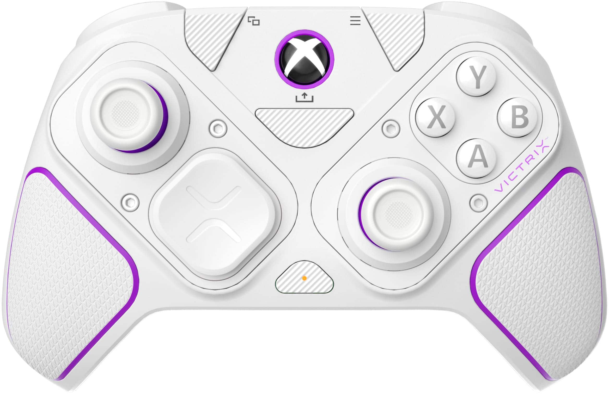 PDP - Controle sem fio para para vídeo gameVictrix Pro BFG para Xbox Series X|S, Xbox One e PC com Windows 10/11 - Branco-049-002-WH