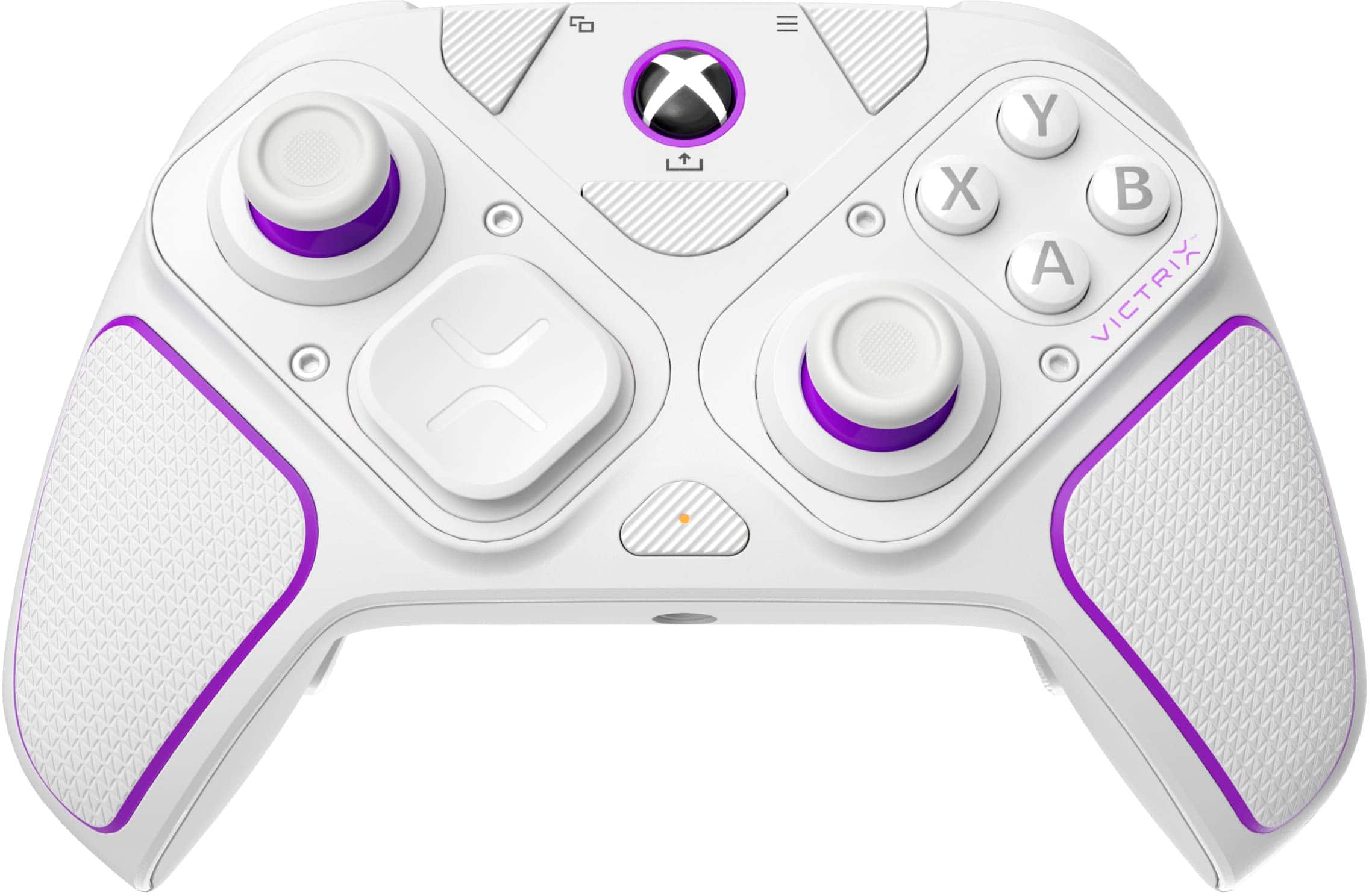 PDP - Controle sem fio para para vídeo gameVictrix Pro BFG para Xbox Series X|S, Xbox One e PC com Windows 10/11 - Branco-049-002-WH