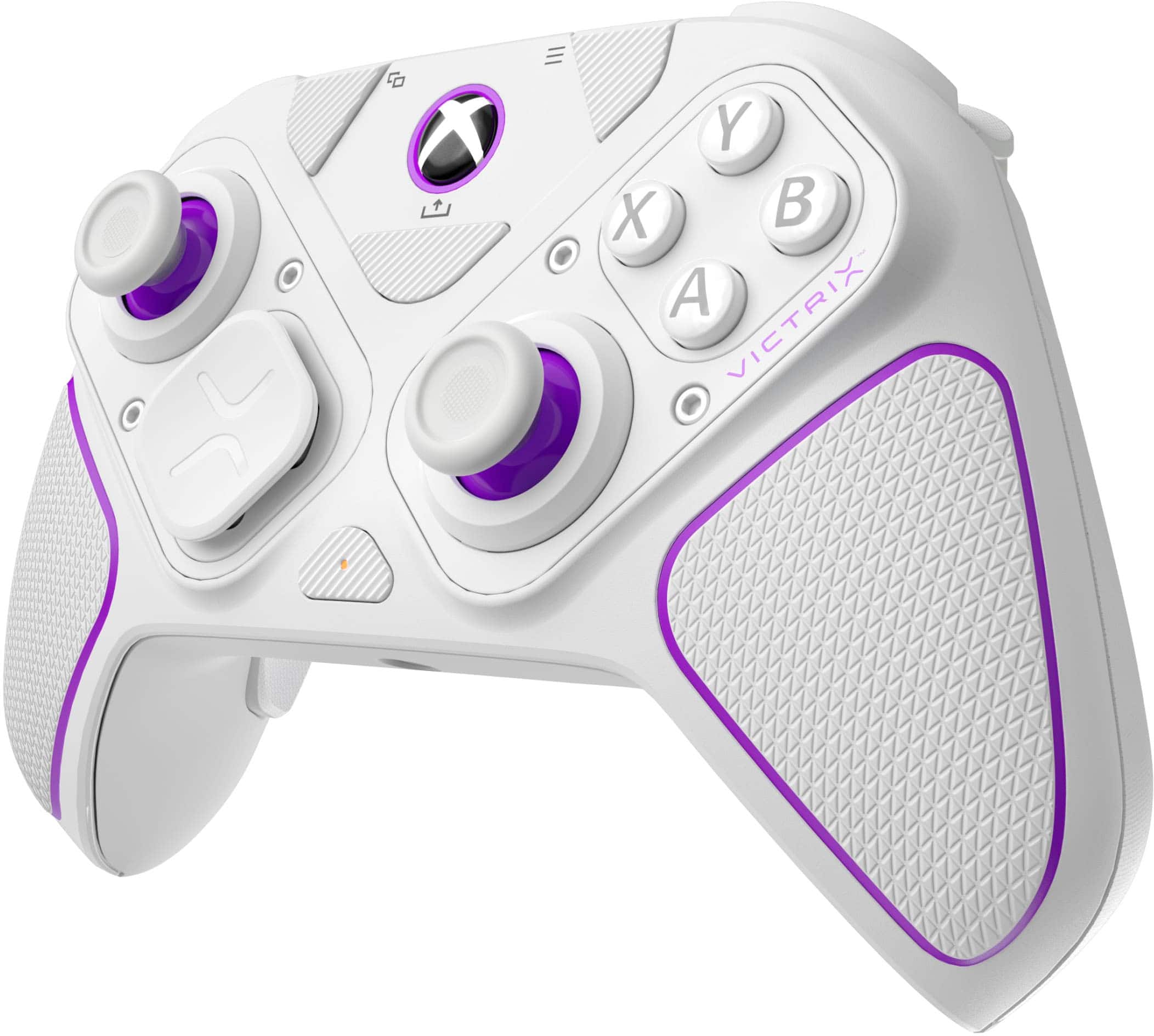 PDP - Controle sem fio para para vídeo gameVictrix Pro BFG para Xbox Series X|S, Xbox One e PC com Windows 10/11 - Branco-049-002-WH
