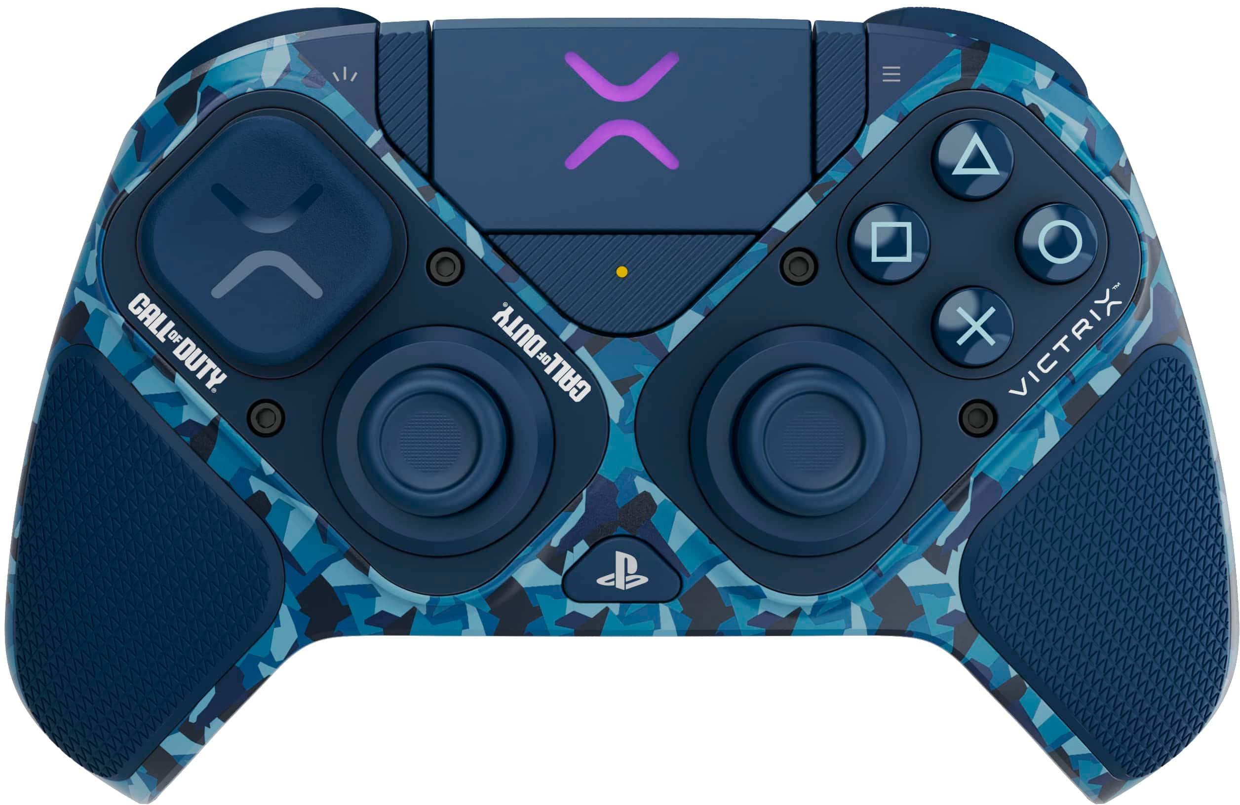 PDP - ctrl s/fio p/ p/ vídeo gameVictrix Pro BFG p/ PS5, PS4 e PC, áudio 3D Sony, botões modulares/gatilhos de embreagem/joystick - Midnight Mask-052-