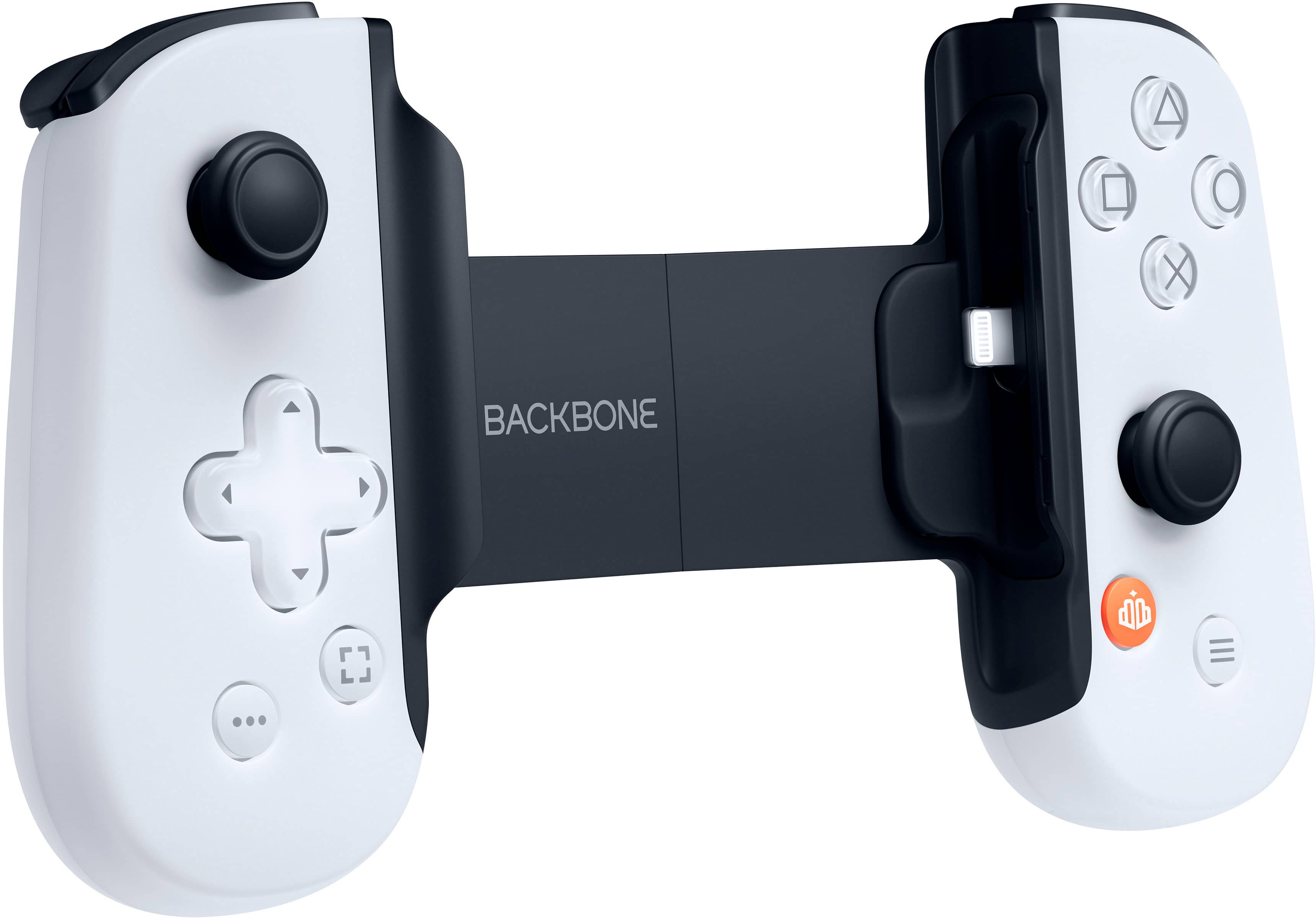 Backbone - One - PlayStation Edition (Lightning) - Controle portátil para games móveis para iPhone - 2ª geração - Branco-BB-02-P-WS