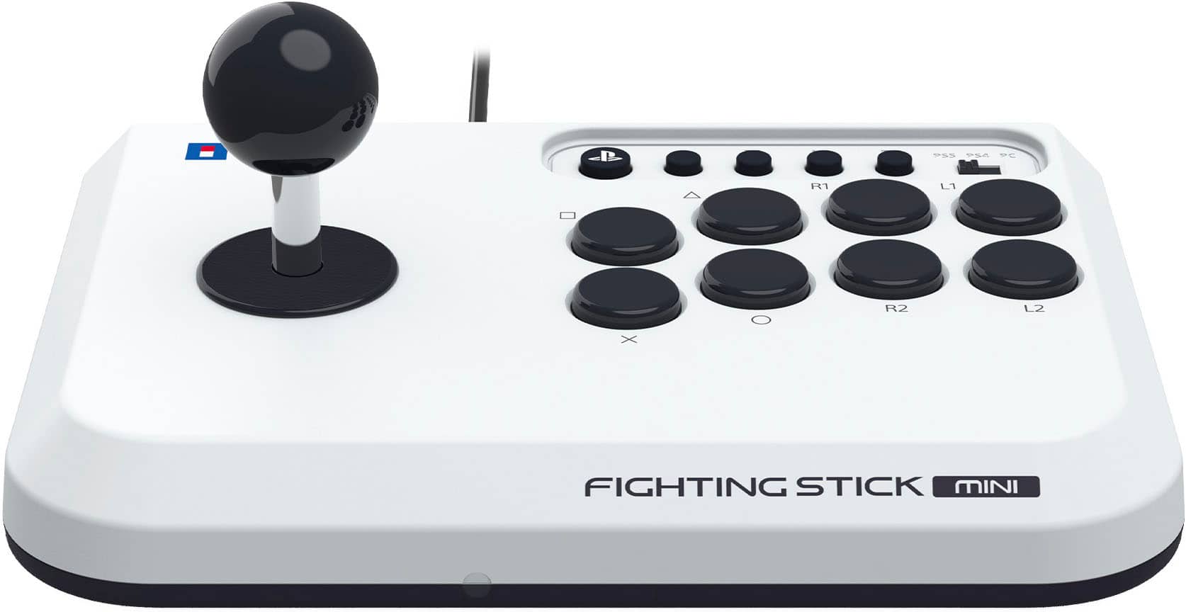 HORI Fighting Stick Mini para PlayStation 5 - Branco-SPF-038U