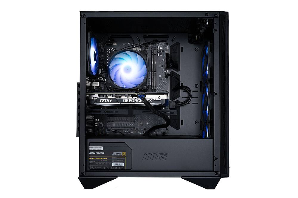 MSI - Aegis Z Gaming Desktop - AMD R7-7700 - 16GB de memória - NVIDIA GeForce RTX 4070 Super - SSD de 1TB - Preto-AEGIS Z 7NUE-676US