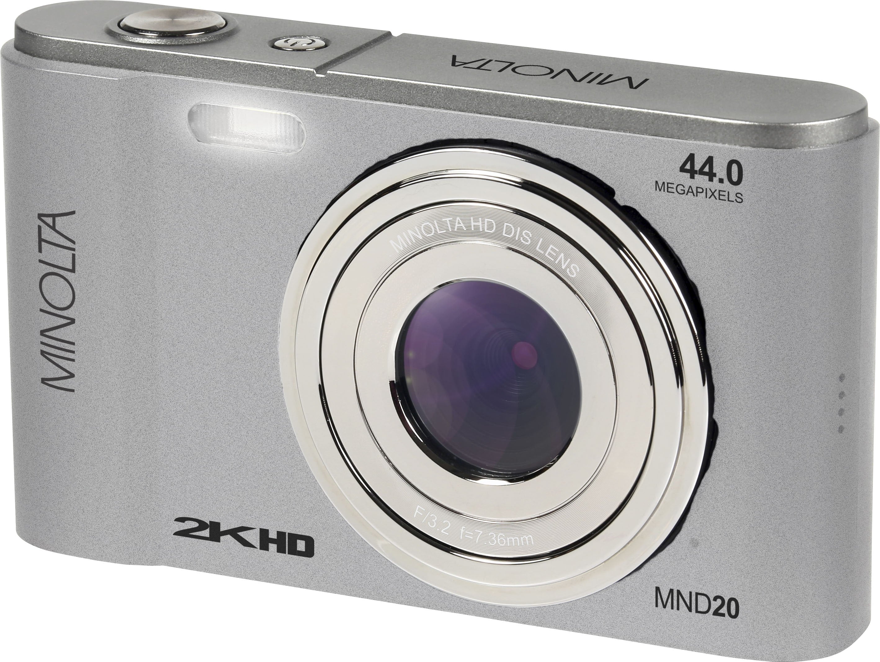 Minolta - MND20 44.0 Megapixel Câmera Digital - Silver-MND20-S