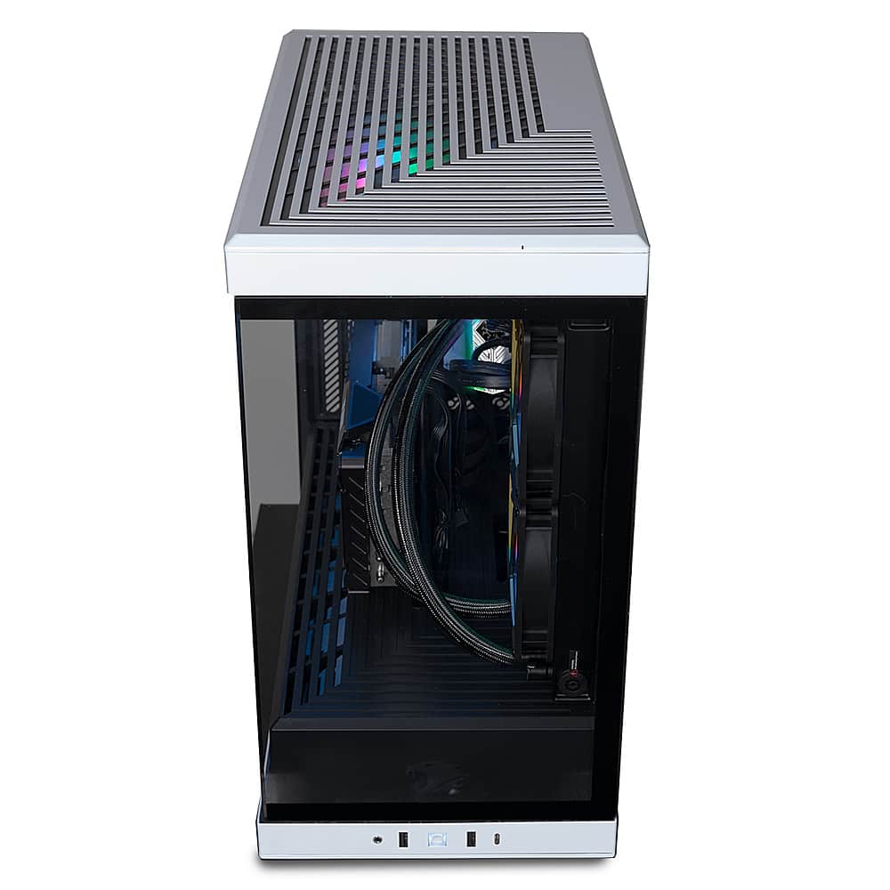 Desktop para jogos iBUYPOWER Y40 - Intel Core i7 14700KF - 32 GB DDR5 RGB - GeForce RTX 4070 Ti Super 16 GB - 2 TB NVMe - Branco-Y40WI7N47TS01