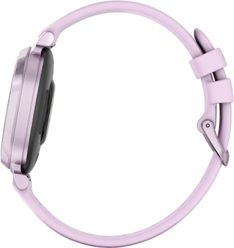 Garmin - Lily 2 Smartwatch 34 mm Alumínio Anodizado - Lilás Metálico com Pulseira de Silicone Lilás-010-02839-01
