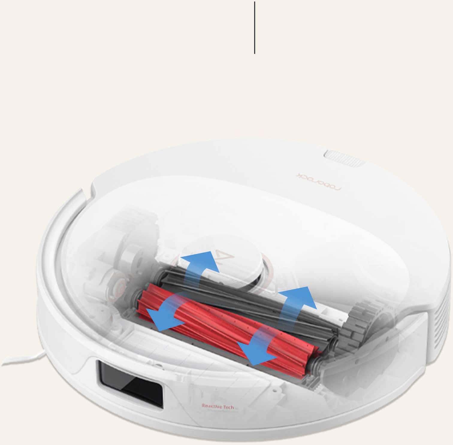 Roborock - Q8 Max Plus robô aspirador e esfregão- WiFi - Branco-Q8 MAX PLUS-WHT