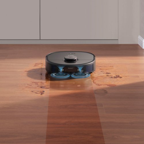 eufy Clean - X10 Pro Omni Wi-Fi robô aspirador e esfregão com estação de auto-lavagem e auto-secagem automática vazia - Preto-T2351111