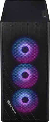 CyberPowerPC - Gamer Master Gaming Desktop - AMD Ryzen 5 7600 - 16GB de memória - NVIDIA GeForce RTX 4060 8GB - SSD de 2TB - Preto-GMA3200BSDF