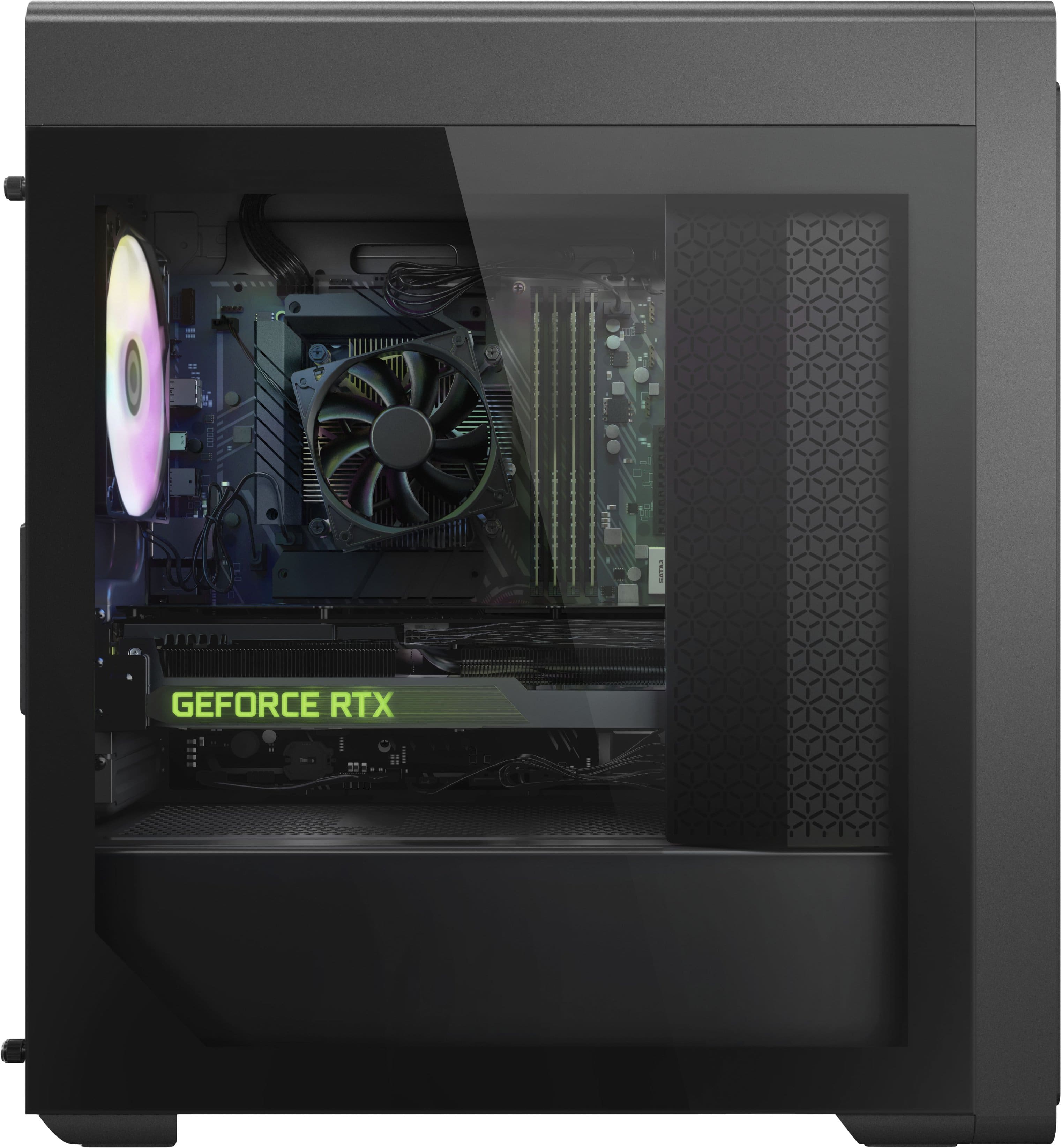 Lenovo - Legion Tower 5i Gaming Desktop - Intel Core i5 14400F - 16GB de memória - NVIDIA GeForce RTX 4060 - SSD de 1TB - Storm Grey-90UT001AUS