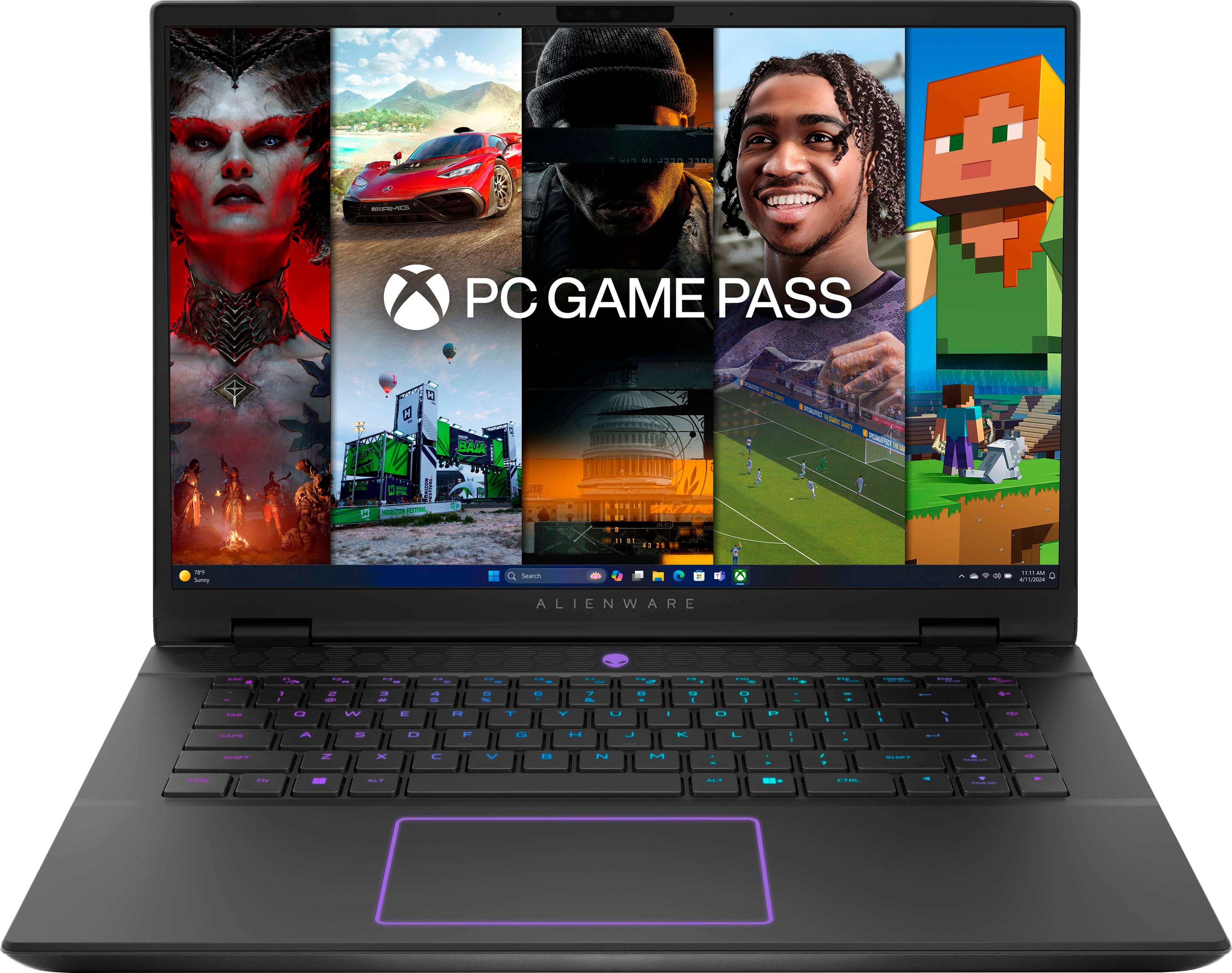 Alienware - Laptop m16 R2 - Intel Core Ultra 9 - NVIDIA GeForce RTX 4070 - 32 GB de memória - SSD de 1 TB - Dark Metallic Moon-AWM16R-9487BLK-PUS