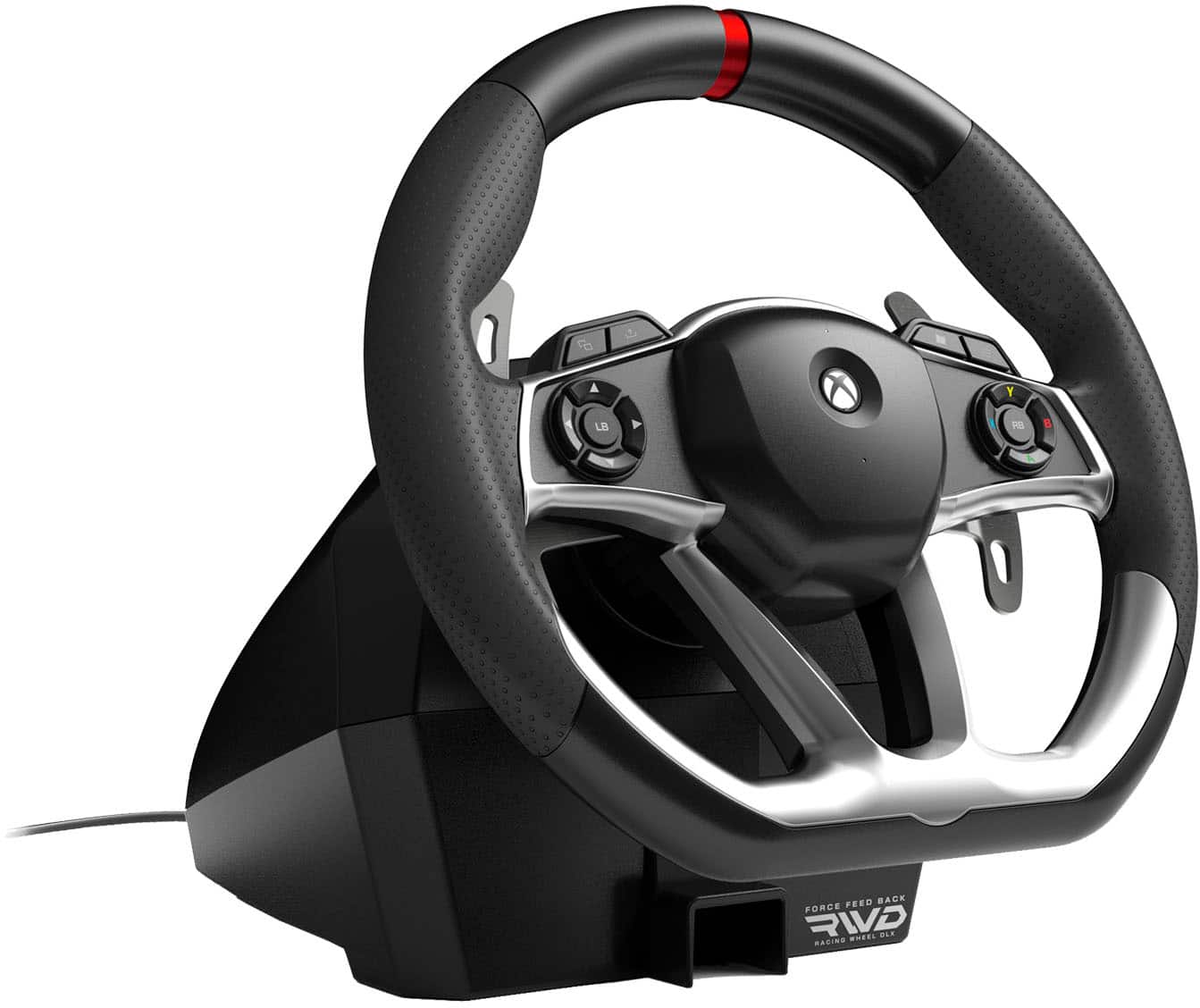 HORI Force Feedback Volante  DLX projetado para Xbox Series X | S - Preto-AB05-001U