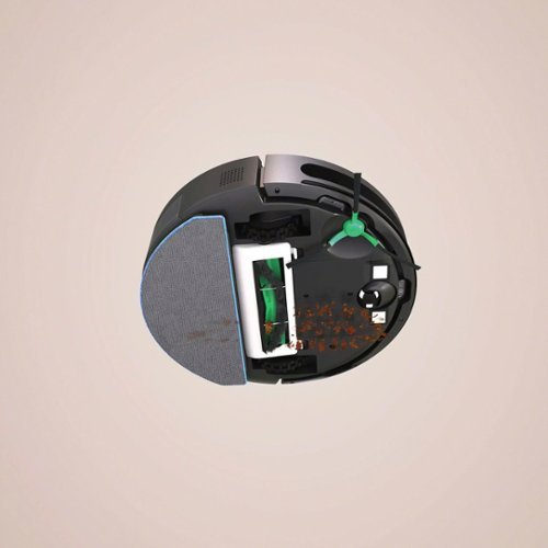 iRobot Roomba Combo Essential Robot aspirador e esfregão (Y0140) - Preto-Y014020