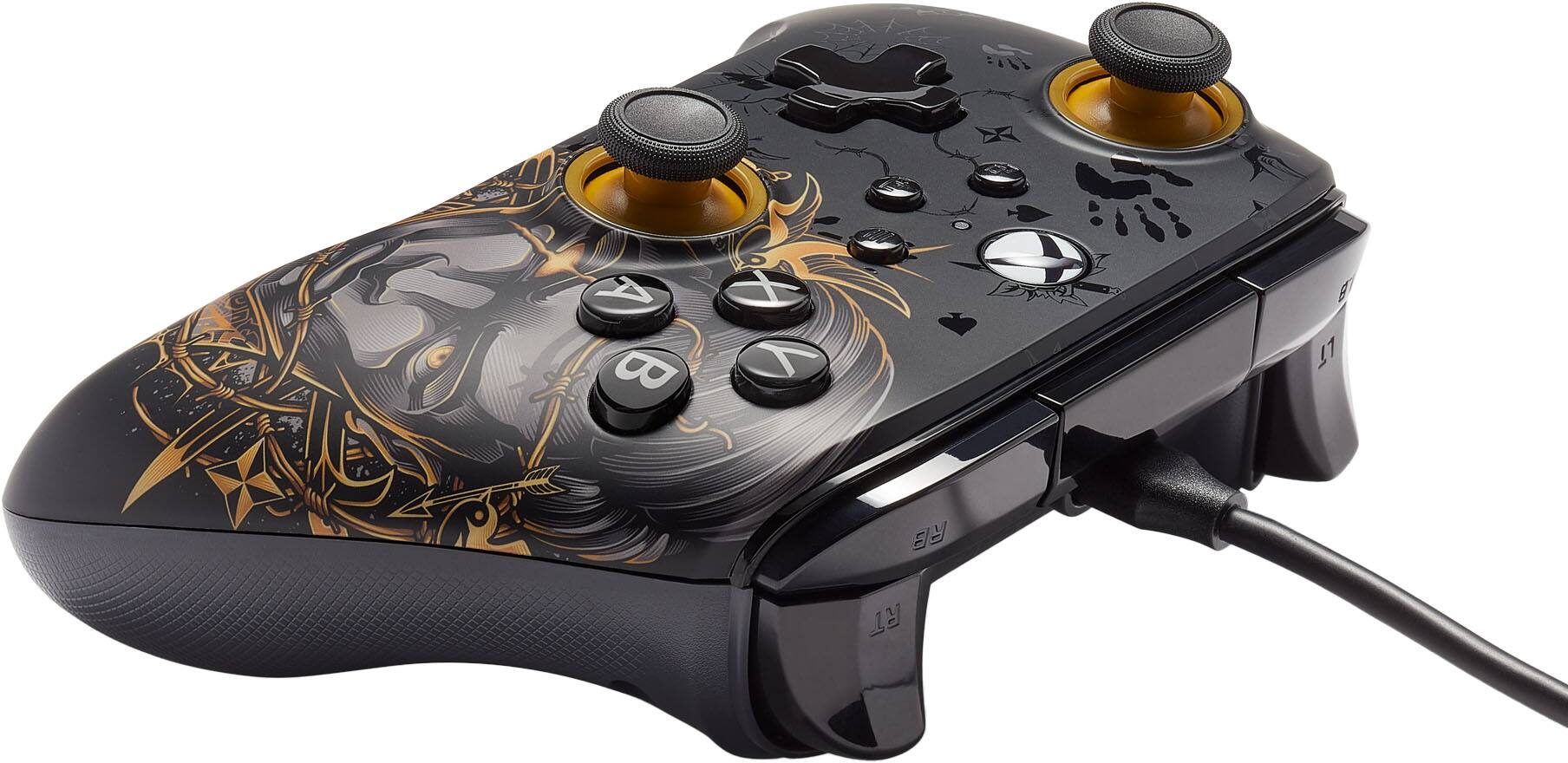 PowerA - Controle com fio para video game Advantage para Xbox Series X|S - Midas-XBGP0238-01
