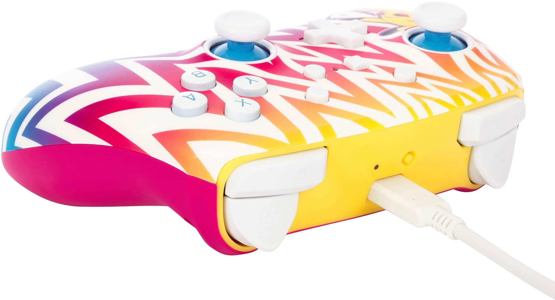 PowerA - Controle sem fio para para vídeo gameaprimorado para Nintendo Switch - Pikachu Vibrant-NSGP0262-01