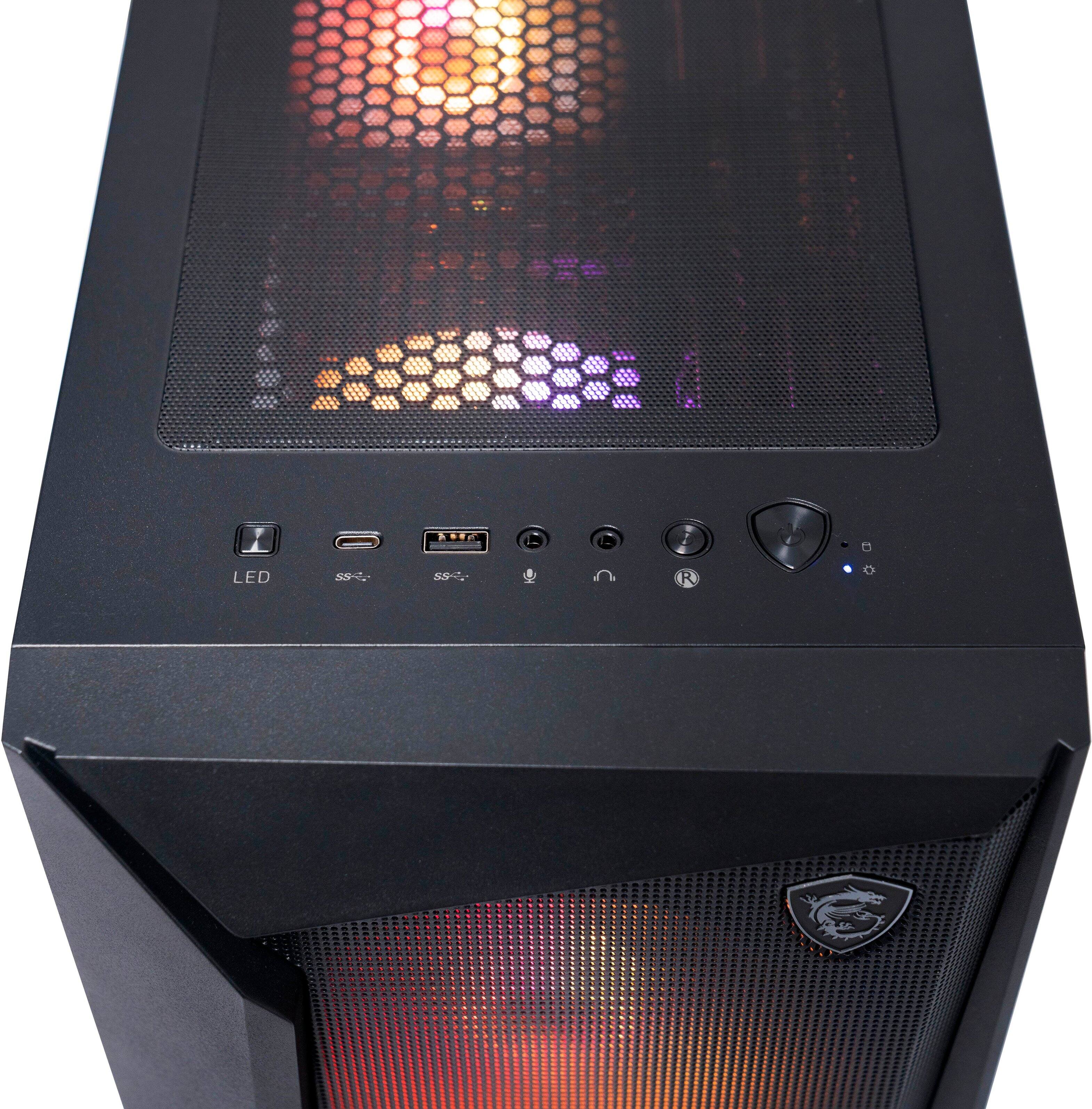 MSI - Codex R2 Gaming Desktop - Intel Core i7- 13700F - 16GB de memória - NVIDIA GeForce RTX 4060 - SSD de 1TB - Preto - Preto-CODEX R2 A13NUC7-217US