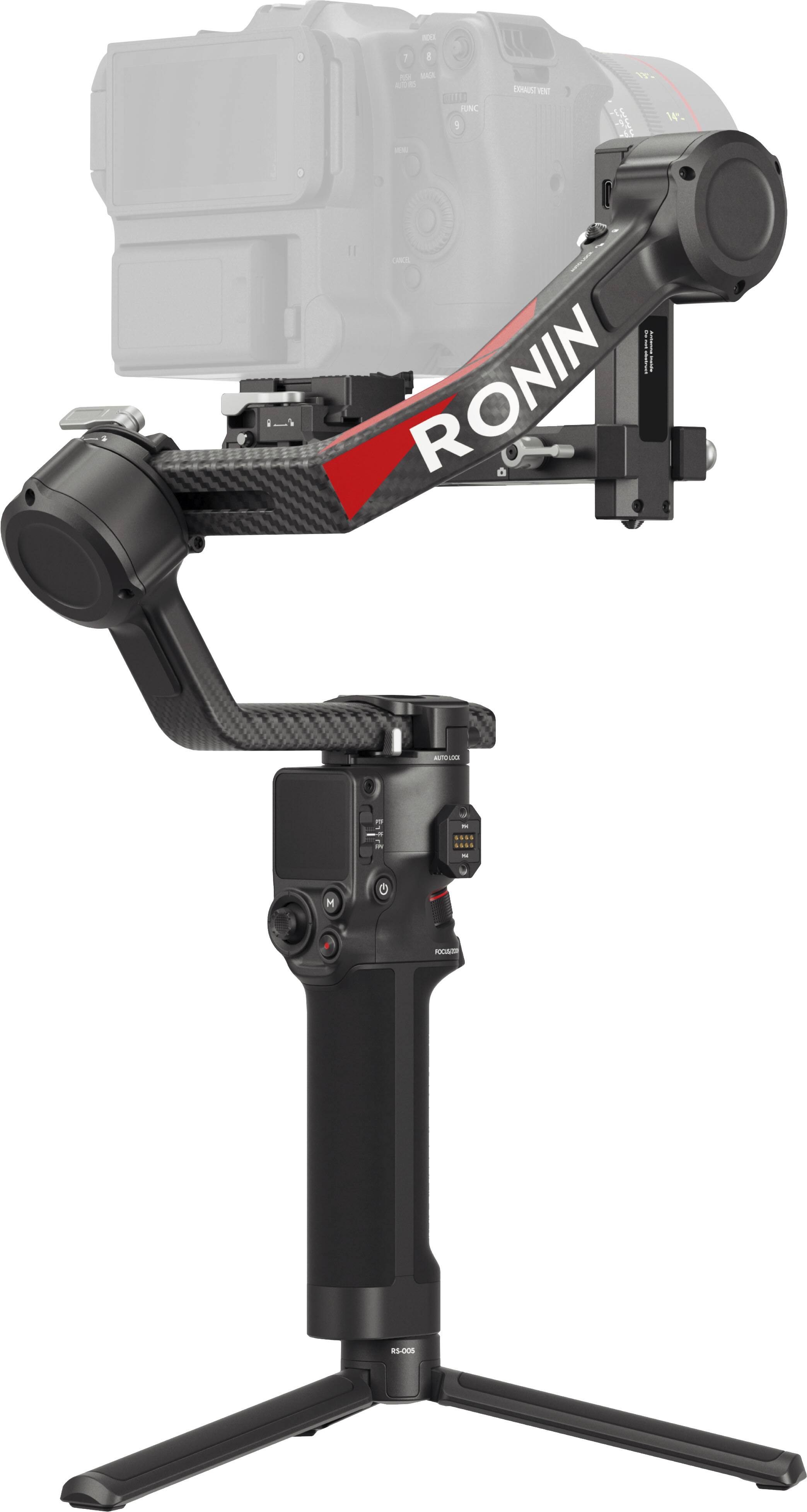 DJI - Estabilizador Gimbal de 3 eixos RS 4 Pro para câmeras - Preto-CP.RN.00000345.04