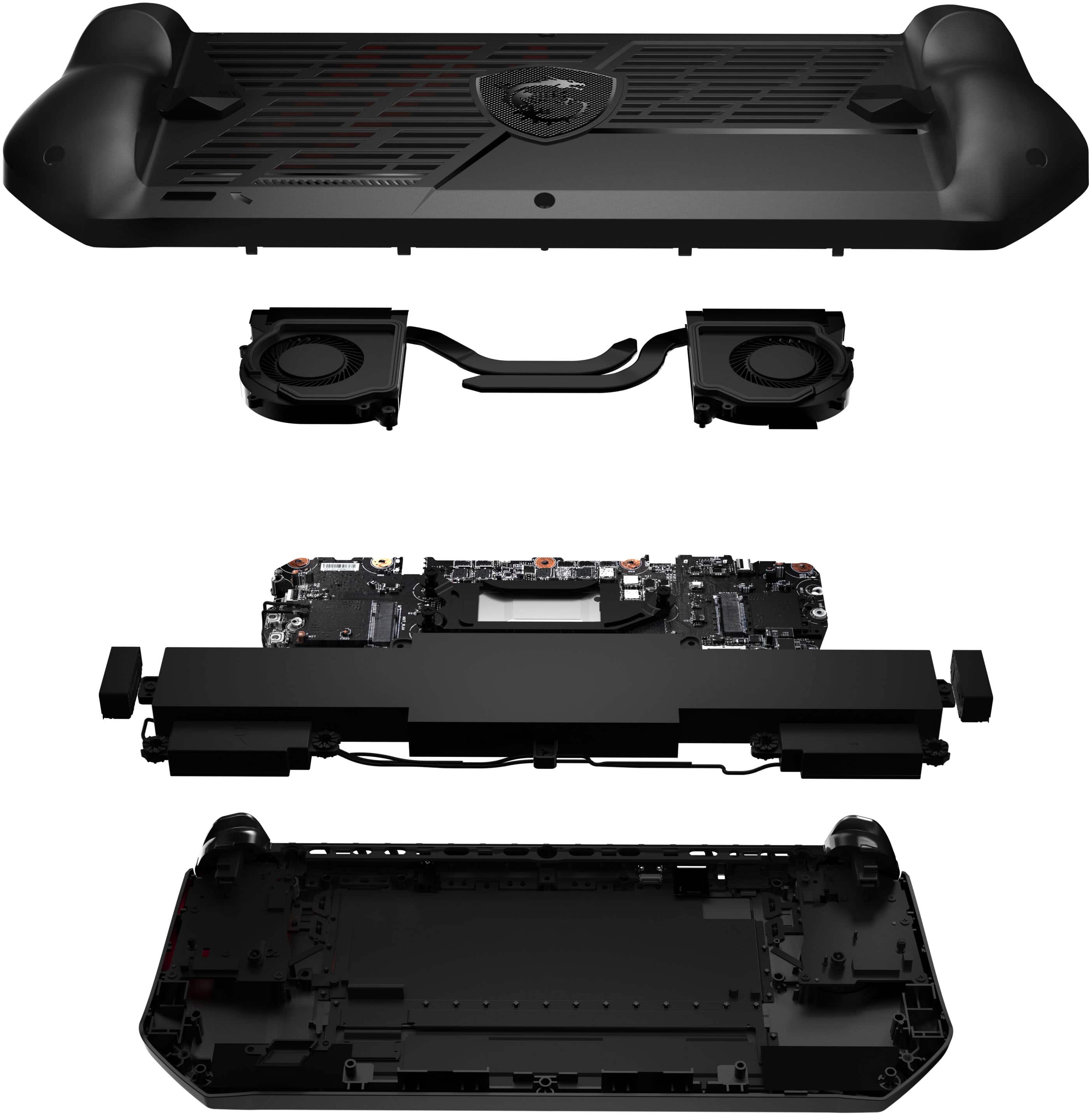 MSI - Claw A1M 7" 120Hz FHD 1080P Gaming portátil-Intel core CU7 155H-Intel Arc-16GB-1TBSSD - Preto-CLAW A1M-050US