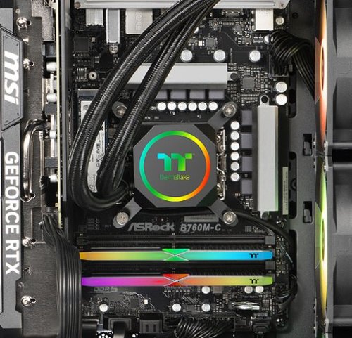 CyberPowerPC - Gamer Master Gaming Desktop - AMD Ryzen 5 8600G - 16GB de memória - NVIDIA GeForce RTX 4060 8GB - SSD de 1TB - Branco-GMAI3000CPG