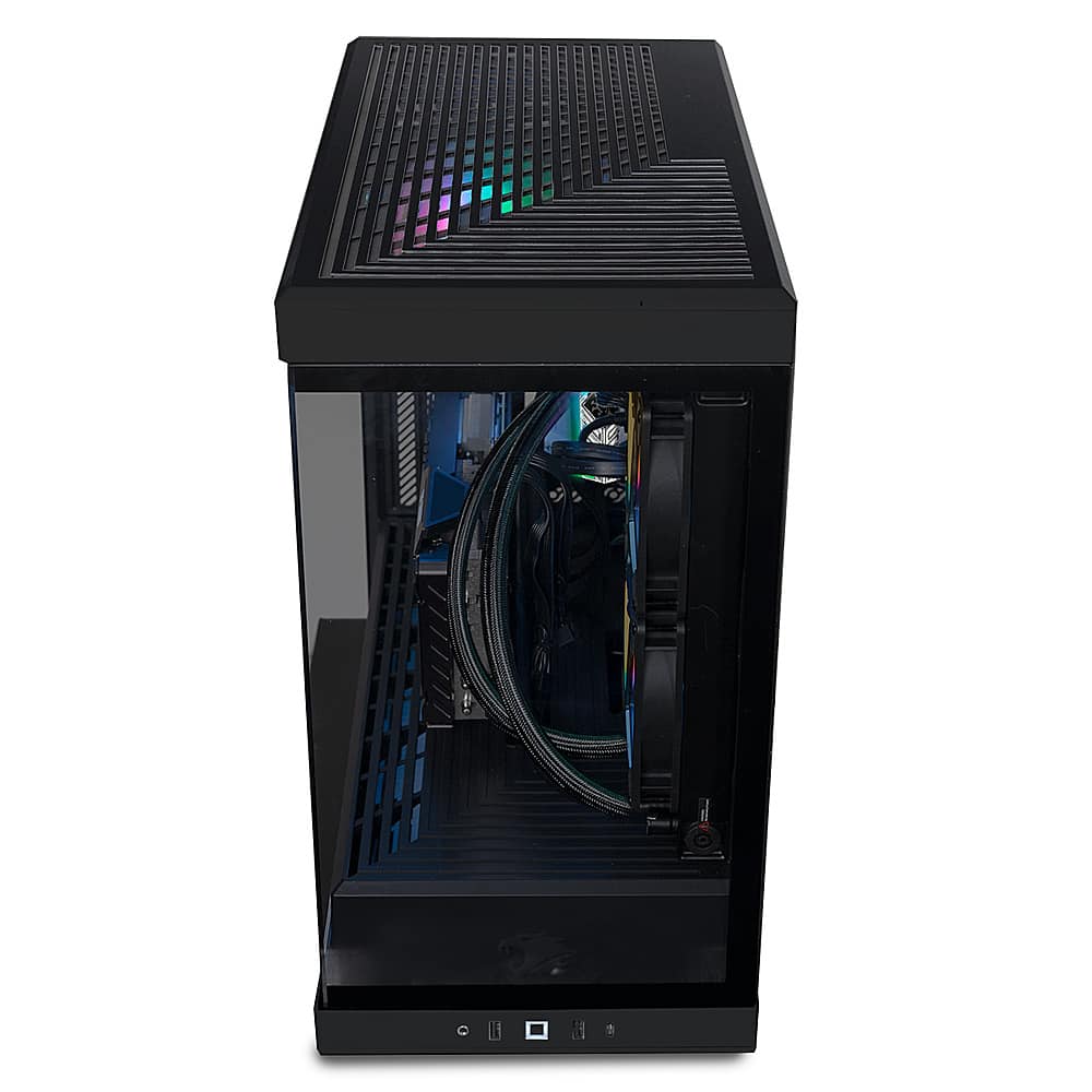 iBUYPOWER Y40PRO PC de mesa para jogos preto-Intel i9 14900KF-NVIDIA GeForce RTX 4080 Super16GB-32GB DDR5 RGB RAM-2TB NVMe - Preto-Y40BI9N48S01