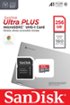 SanDisk - Cartão de memória microSDXC UHS-I Ultra PLUS 256 GB para Chromebook-SDSQUBL-256G-AN6FA