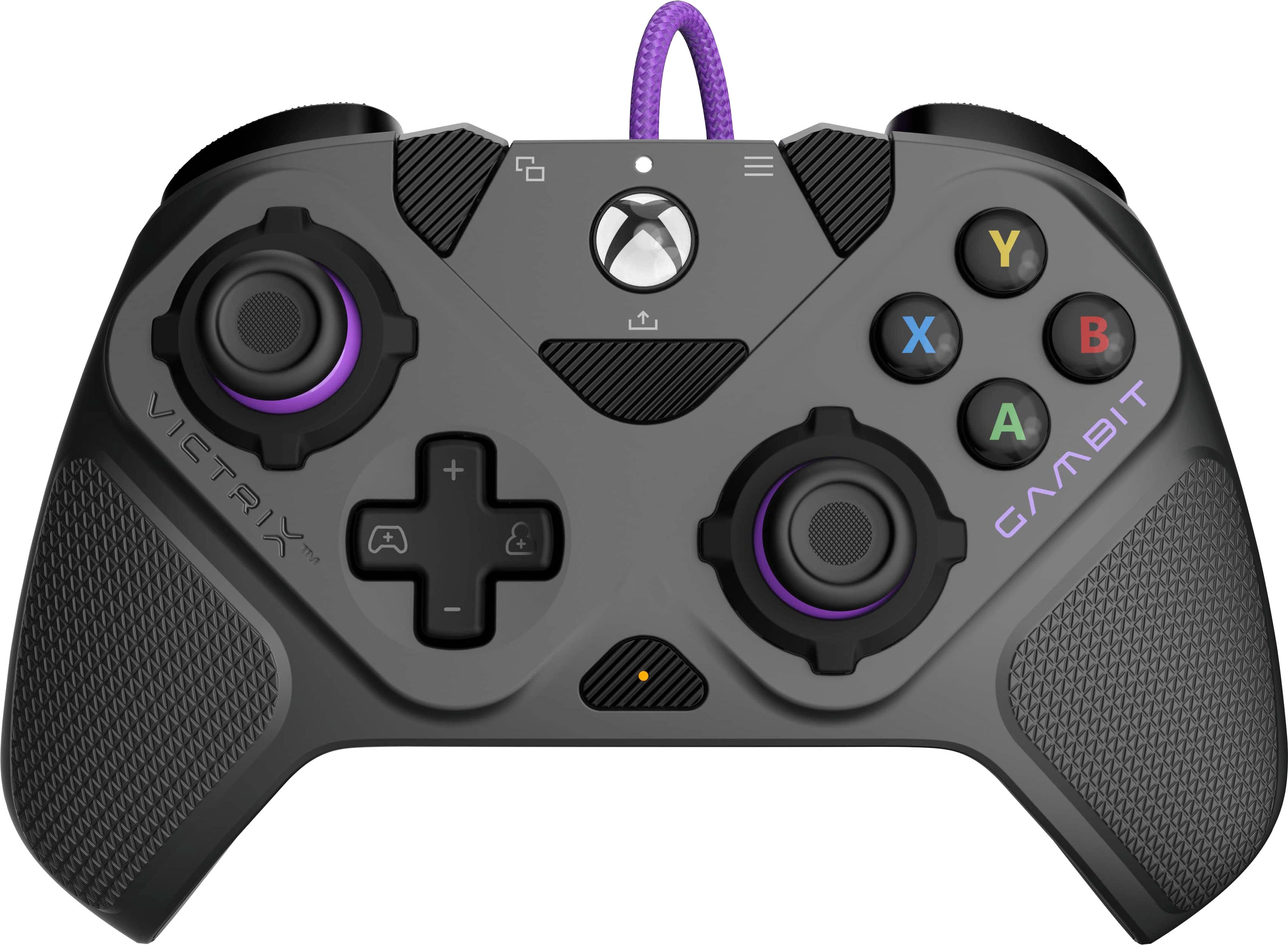 PDP - Controle Bluetooth de torneio com fio Victrix Gambit Prime para Xbox Series X|S, Xbox One e PC com Windows 10/11 - Cinza-049-006-GY