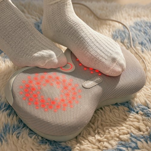 Homedics - Massageador Shiatsu para Pés com Calor - Cinza-FMS-157HJ