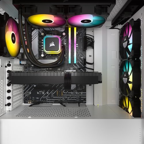 Thermaltake - Shadow 360 Gaming Desktop - AMD Ryzen 5 5600X - 16GB de memória - NVIDIA GeForce RTX 3060 - 1TB NVMe M.2 - Preto-P3BK-B550-S36-LCS