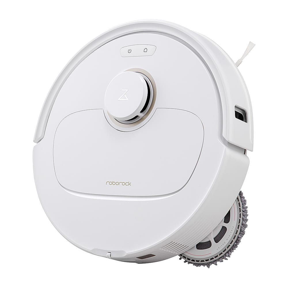 Roborock - Qrevo Pro Robô aspirador e esfregão conectado por Wi-Fi - Branco-ROBOROCK QREVO PRO