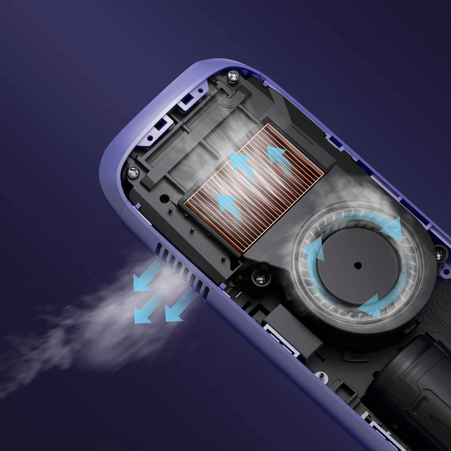 Ulike - Dispositivo de remoção de pêlos IPL com resfriamento de gelo Air 3 - Roxo-UI06 PR