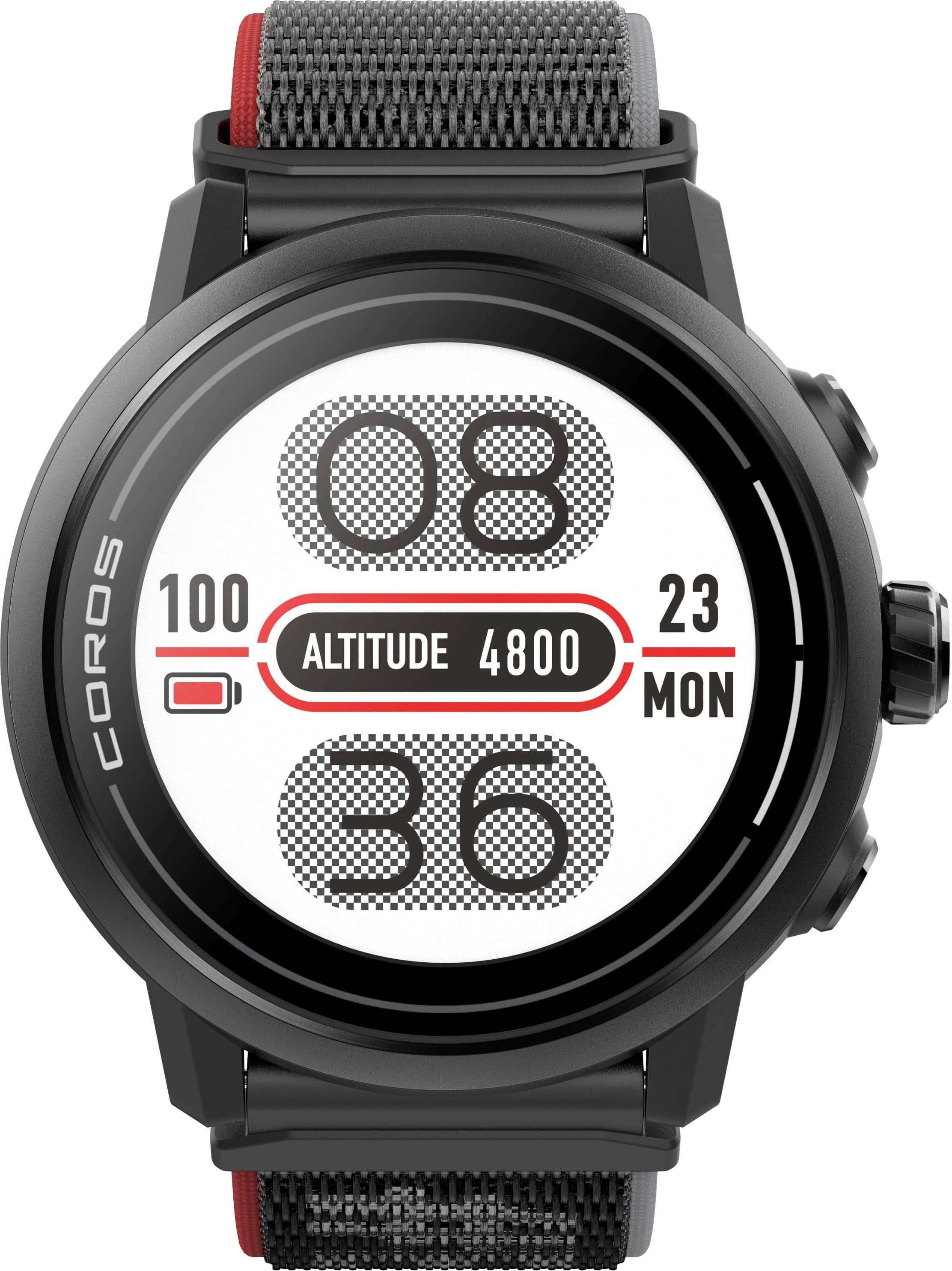 COROS - Relógio GPS APEX 2 para exteriores - Preto-WAPX2-BLK