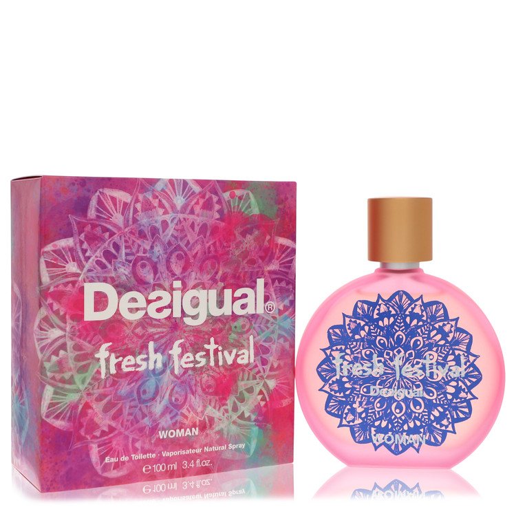 Perfume Feminino Desigual Fresh Festival Eau De Toilette 100 Ml